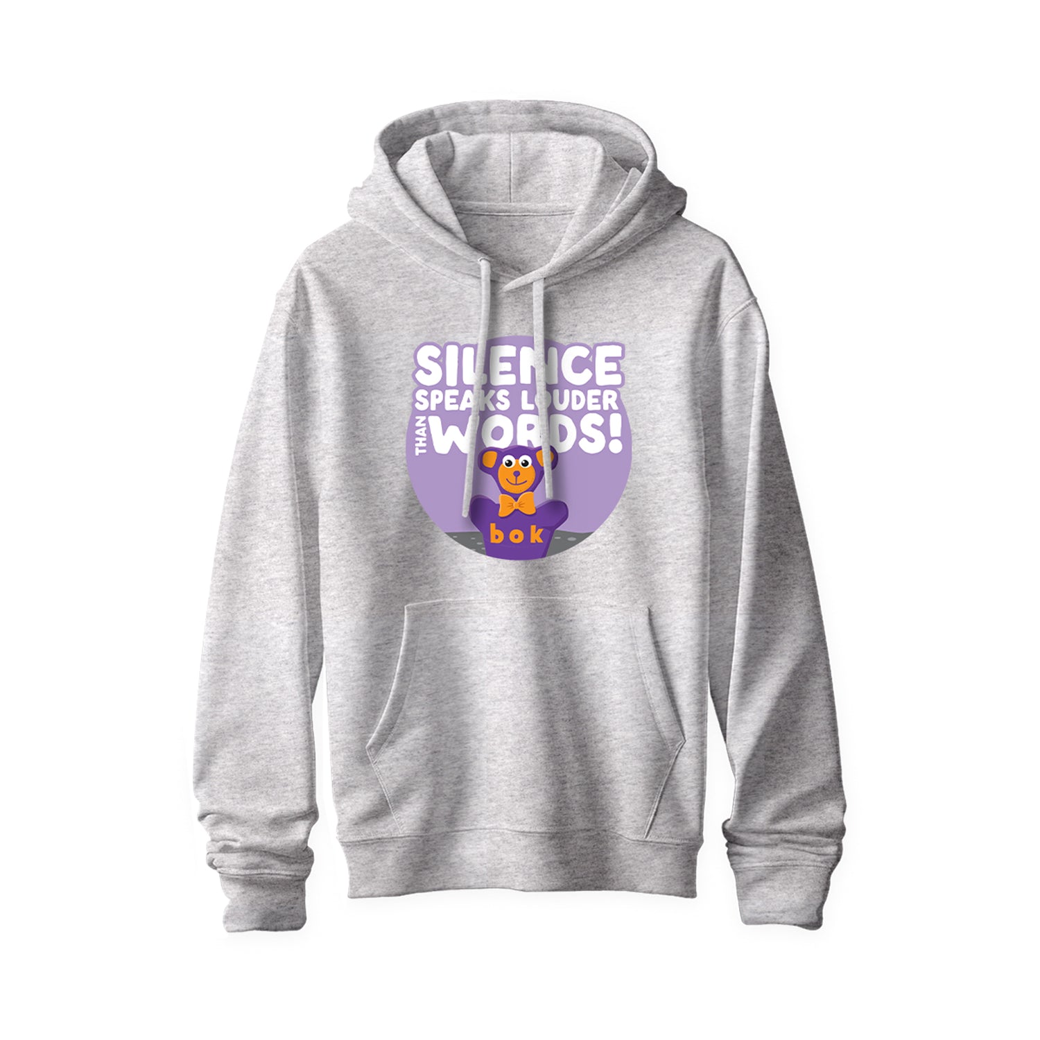 The Wiggles Silence Speaks Louder Than Words Adult Hoodie