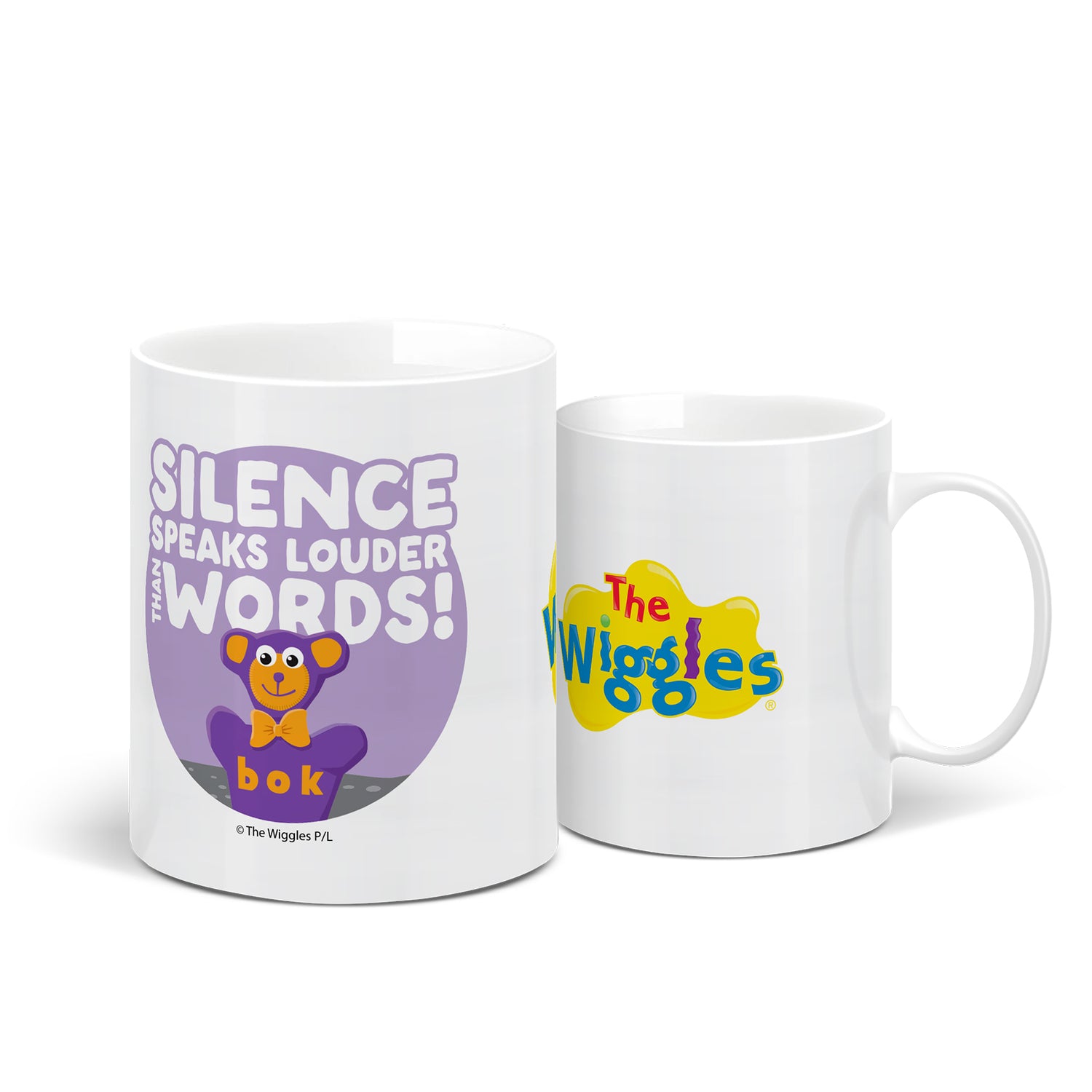 The Wiggles Silence Speaks Louder Than Words Ceramic Mug