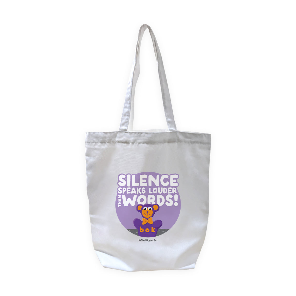 The Wiggles Silence Speaks Louder Than Words Tote Bag