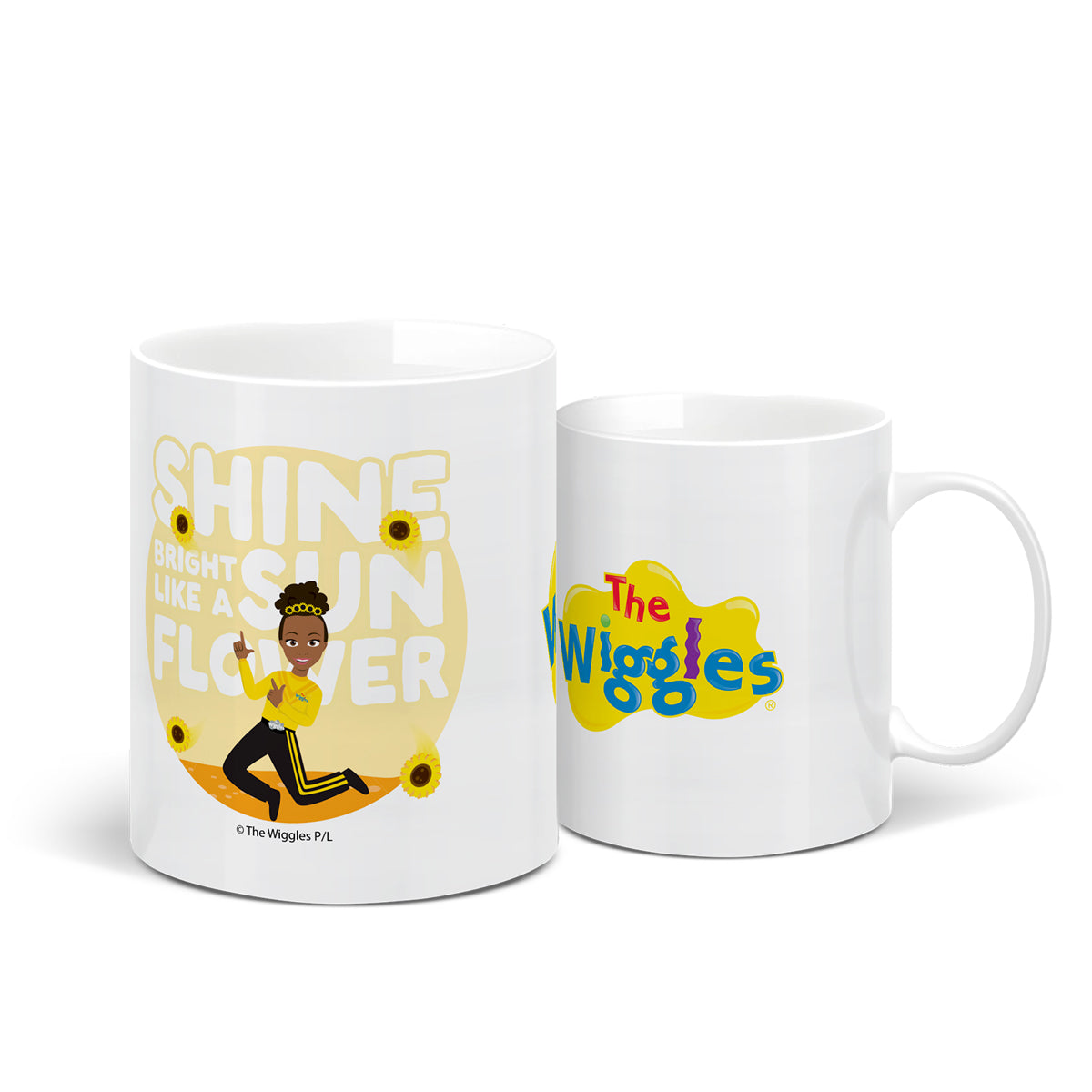 The Wiggles Shine Bright Like A Sunflower Ceramic Mug