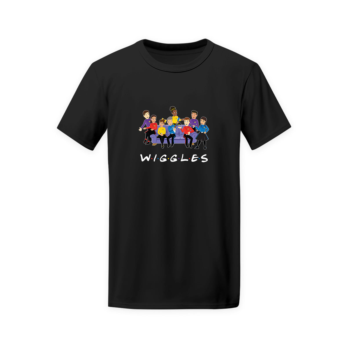 The Wiggles Childrens Short Sleeve T-Shirt V1