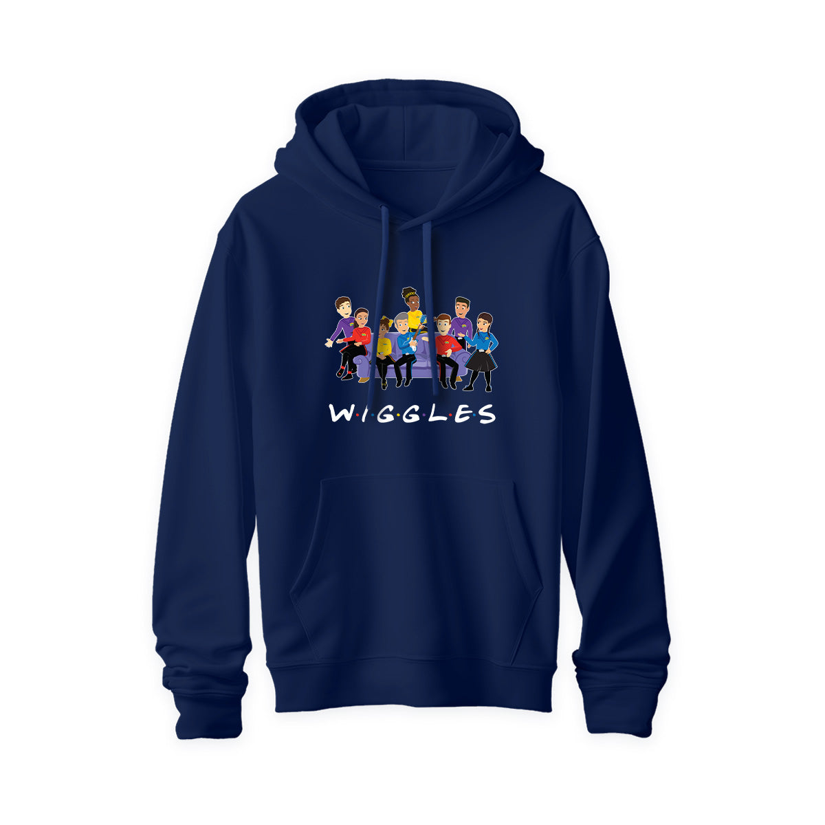 The Wiggles Adult Group Hoodie V1