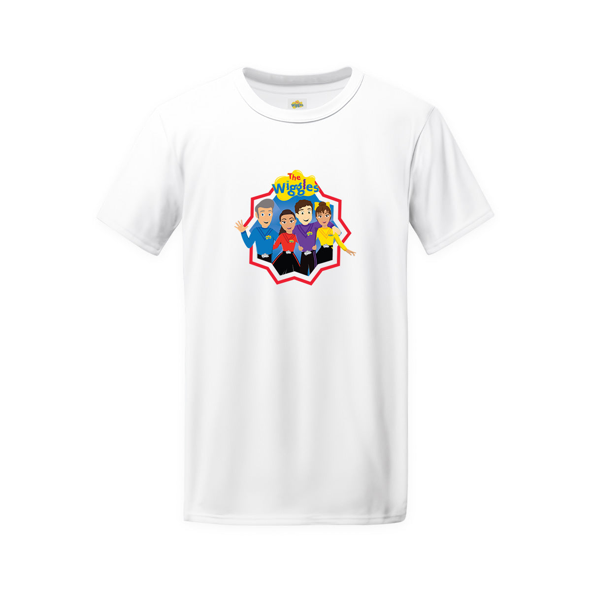 The Wiggles Adult Group Short Sleeve T-Shirt V2