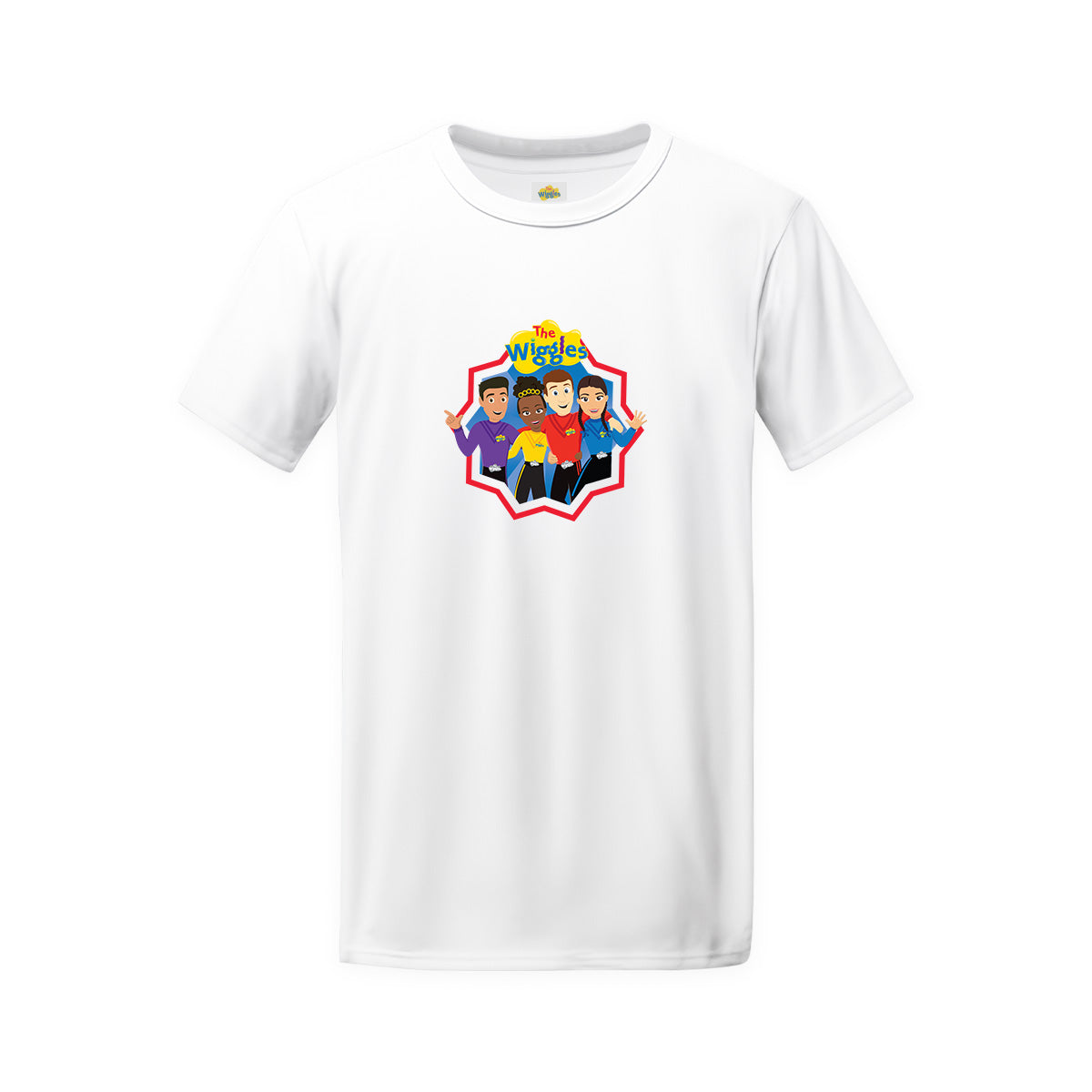 The Wiggles Adult Group Short Sleeve T-Shirt V3