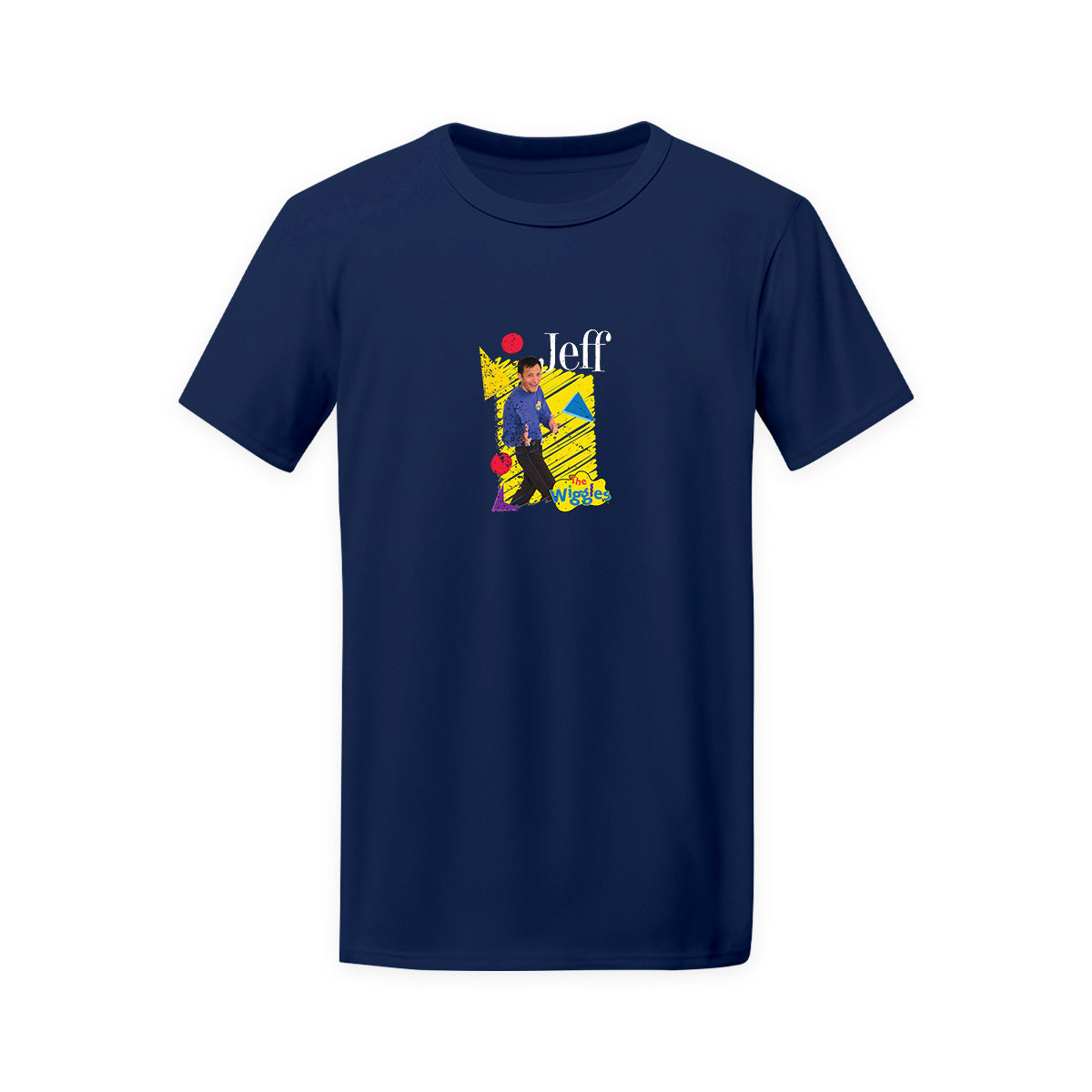 The Wiggles Adult Original Retro Short Sleeve T shirt Jeff