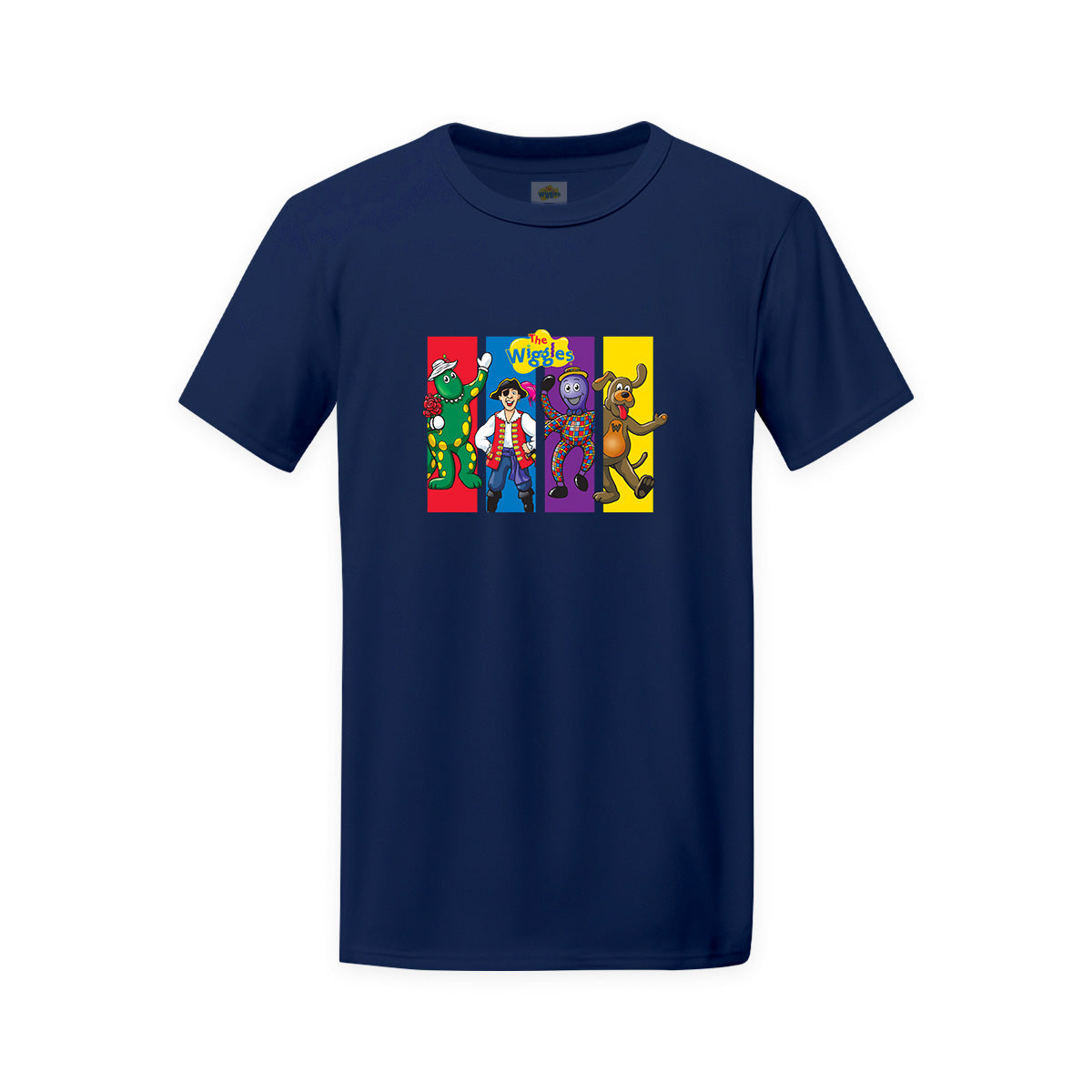 The Wiggles Adult Original Friends Retro Short Sleeve T-shirt