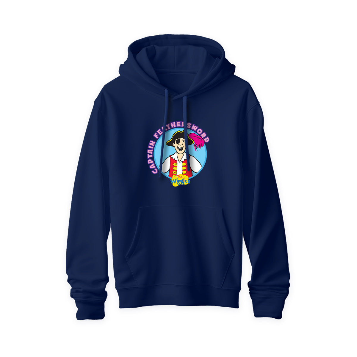 The Wiggles Adult Captain Fathers Word Hoodie